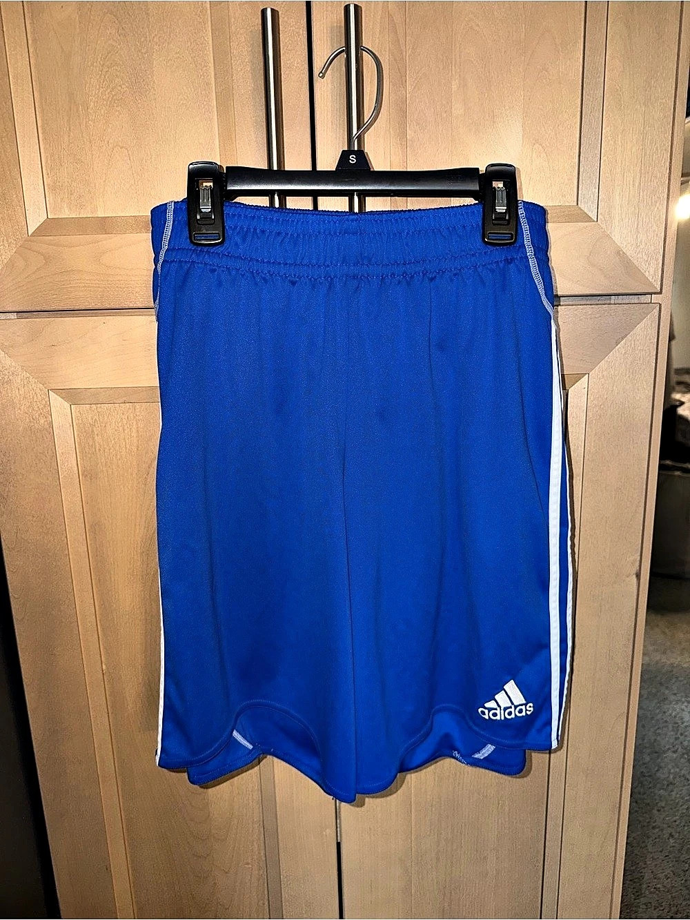 Adidas Climacool Formation shorts athletic Shorts in Blue & White Size Medium